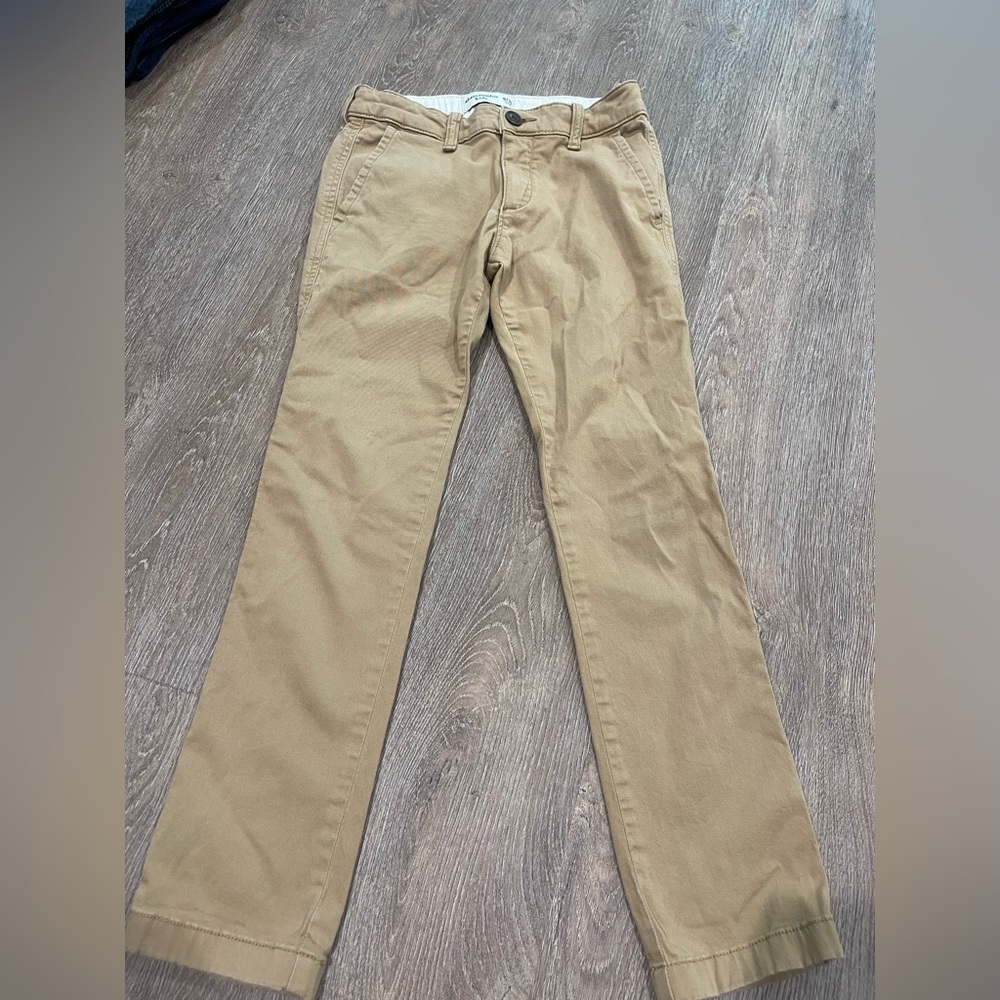 Abercrombie Kids Tan Chinos